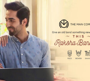 Ayushmann features in The Man Company’s Rakshabandhan ad