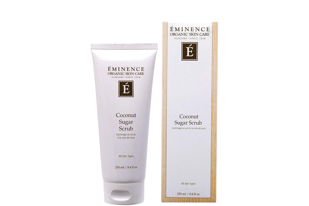 Eminence Organic Skincare scrub offers deep exfoliation 