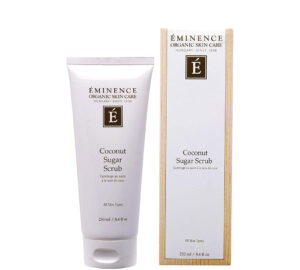 Eminence Organic Skincare scrub offers deep exfoliation 