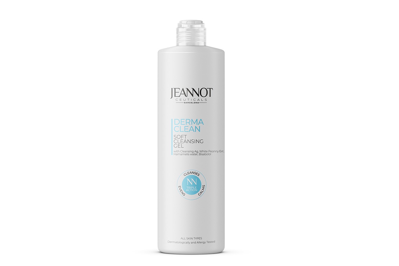 Normalize skin tone with Jeannot Ceuticals Soft Cleansing Gel