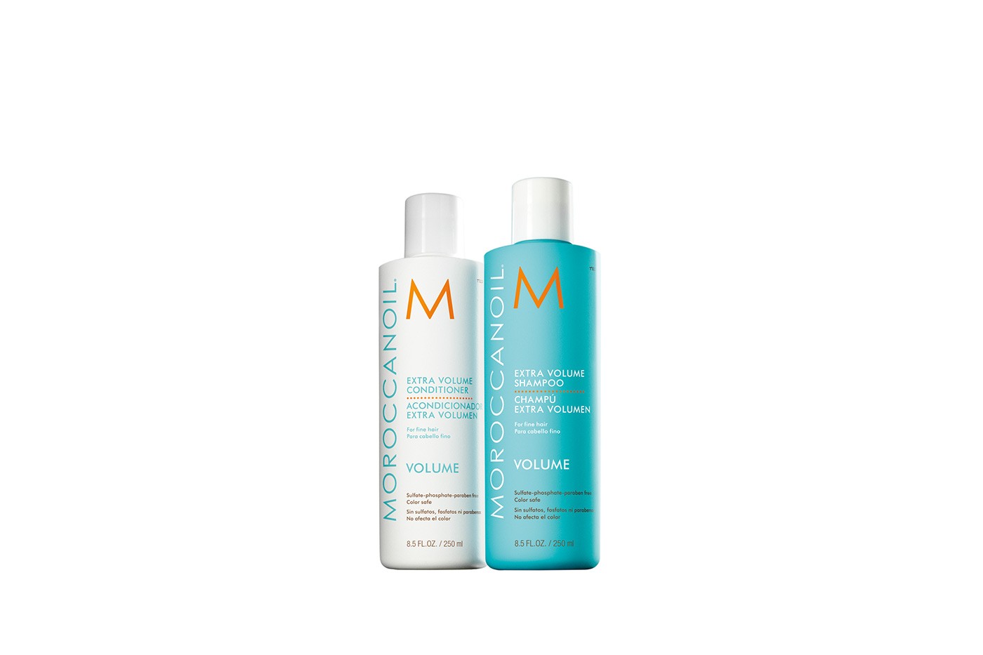 Get shiny hair with Moroccanoil’s shampoo and conditioner 