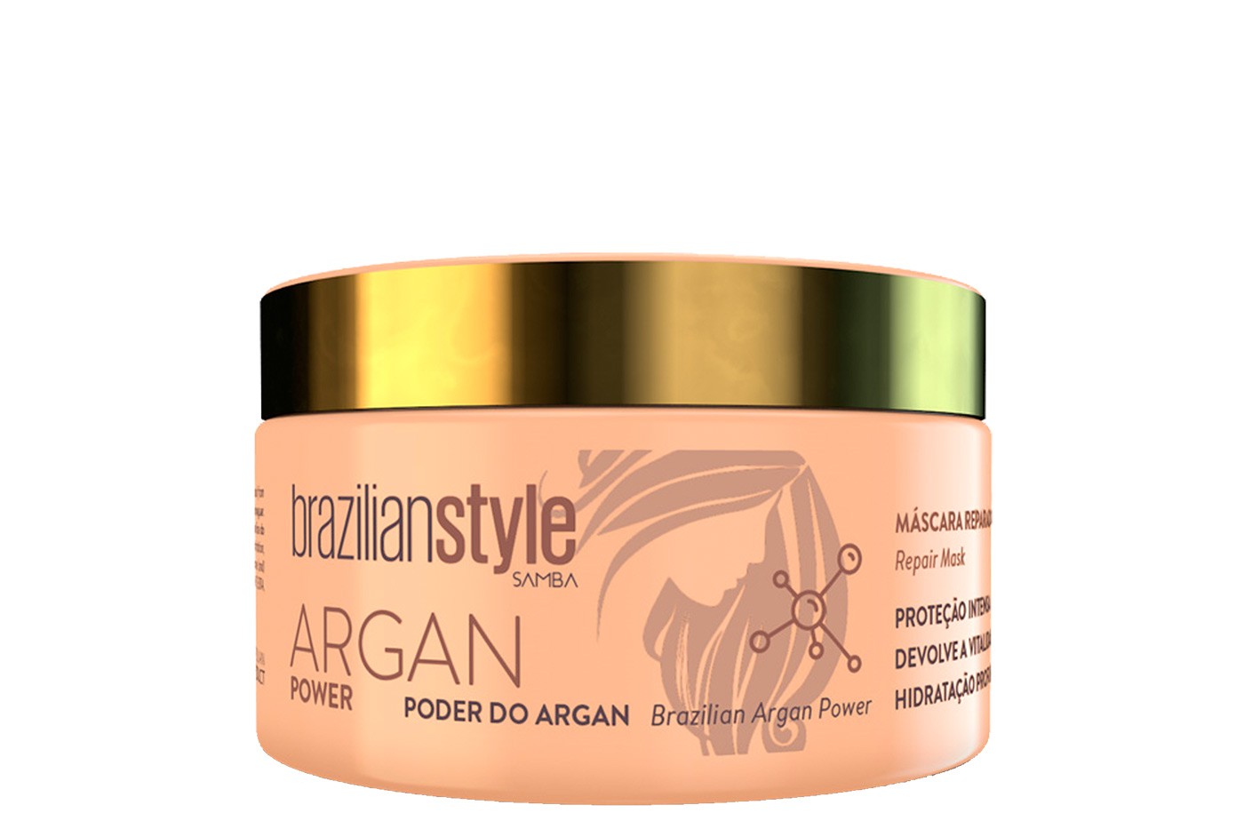 Get radiant hair with Samba’s Argan Mask Deep Hydration