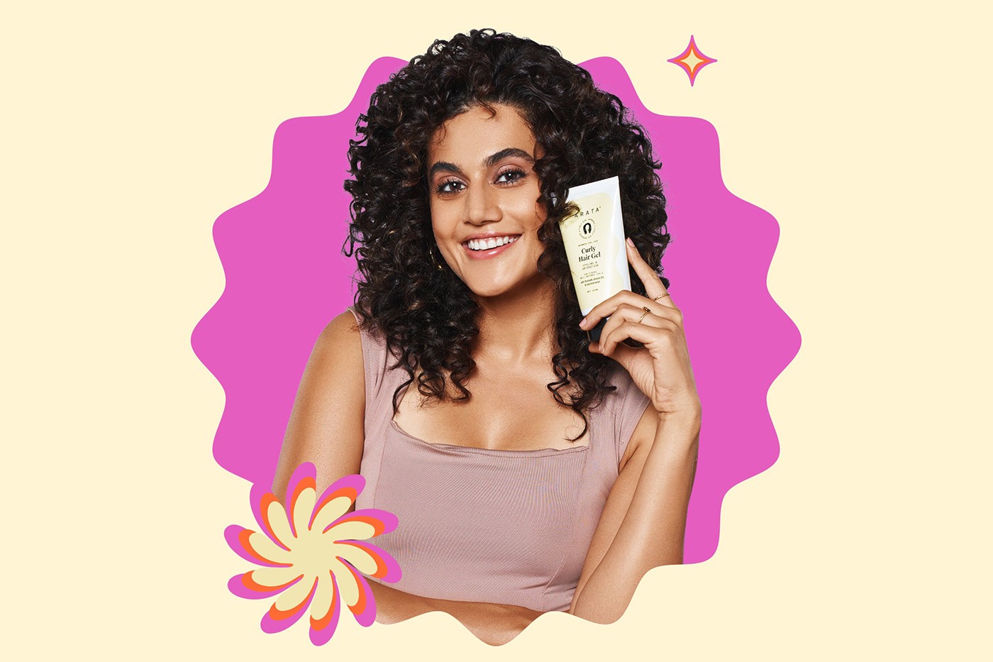 Tapsee Pannu becomes the new face of Arata’s curl care range