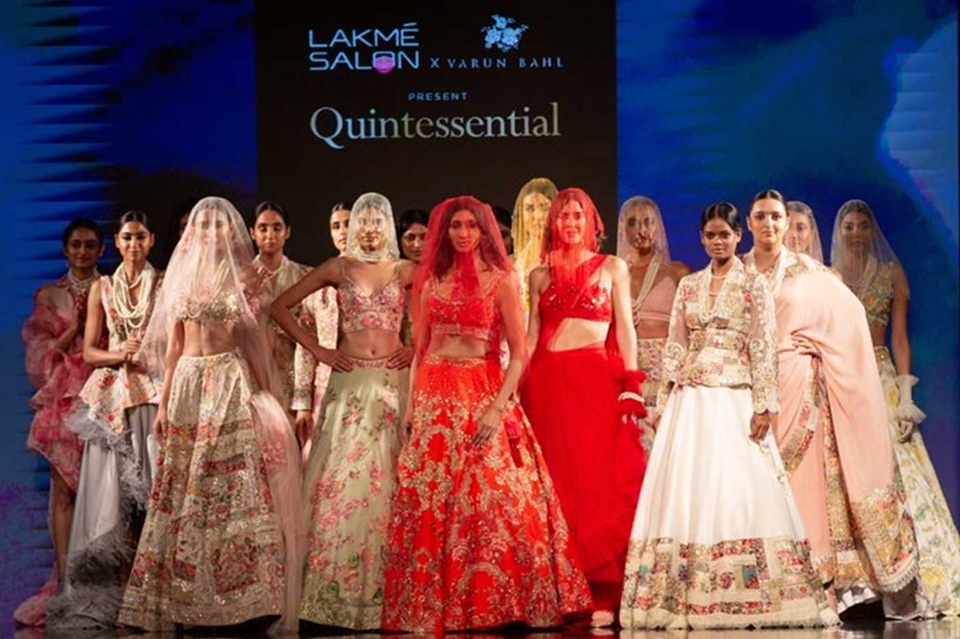 Lakme Salon x Varun Bahl showcased ‘Quintessential’ at Lakme Fashion Week 2022
