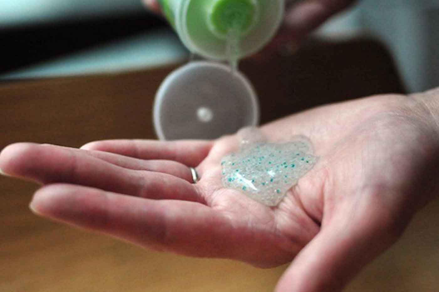 Micro-beads and micro-plastics found in Indian personal-care and cosmetics 