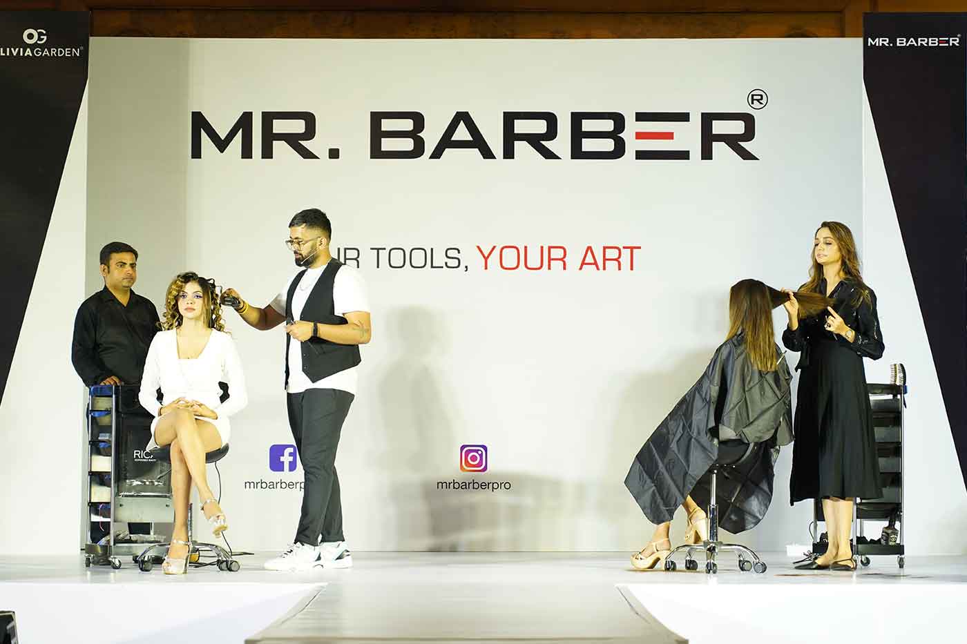 Mr. Barber imparts hairstyling knowledge at Masterclass 2022