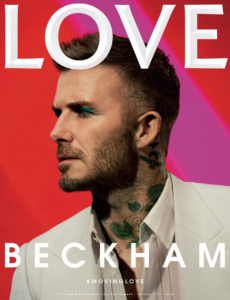 David Beckham magazine photo 