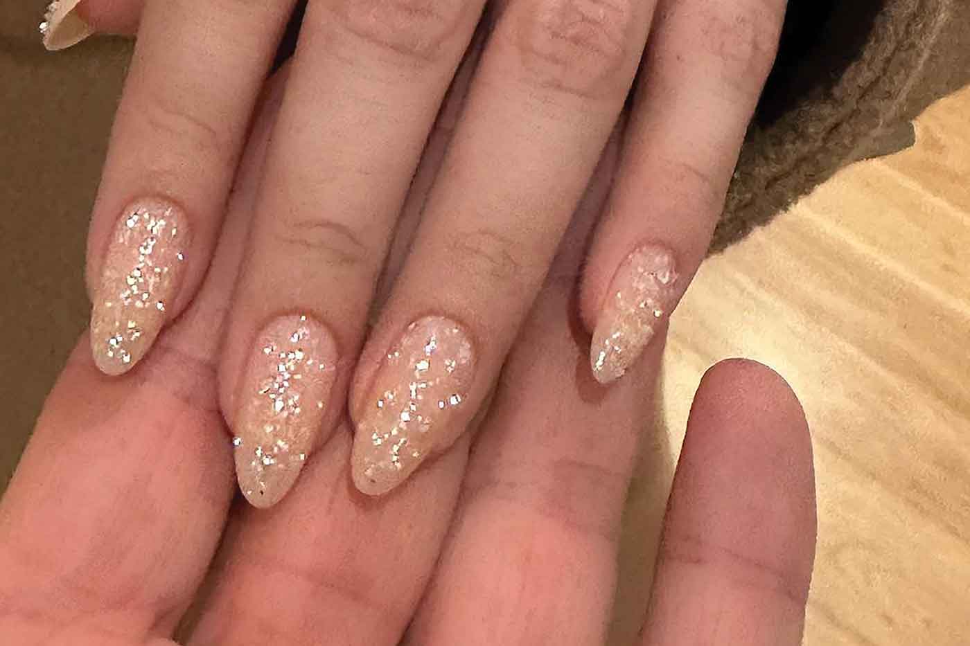 Naked Disco Nails are the Biggest Nail trend of spring’23