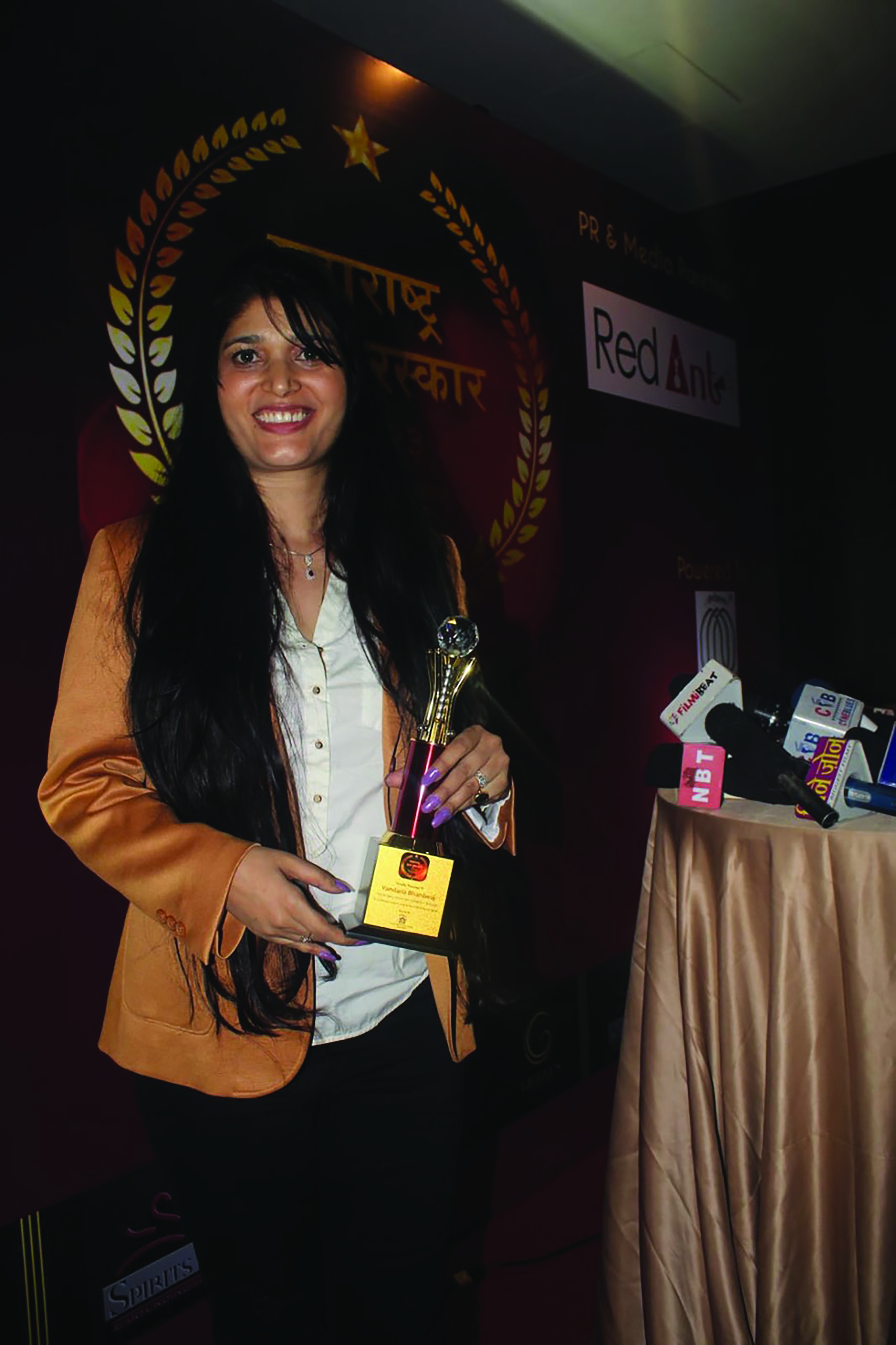 Vandana Bharadwaj M.D. Marie Claire awarded the Maharashtra Ratna Purraskar 2023
