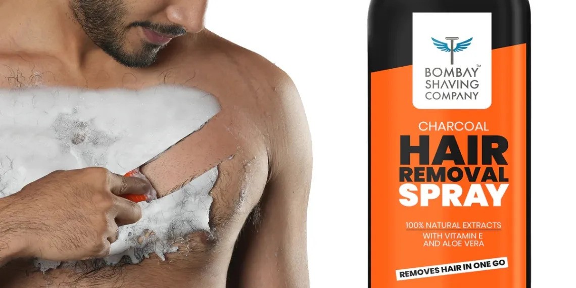 Bombay Shaving Company launches Hair Removal Spray for Men