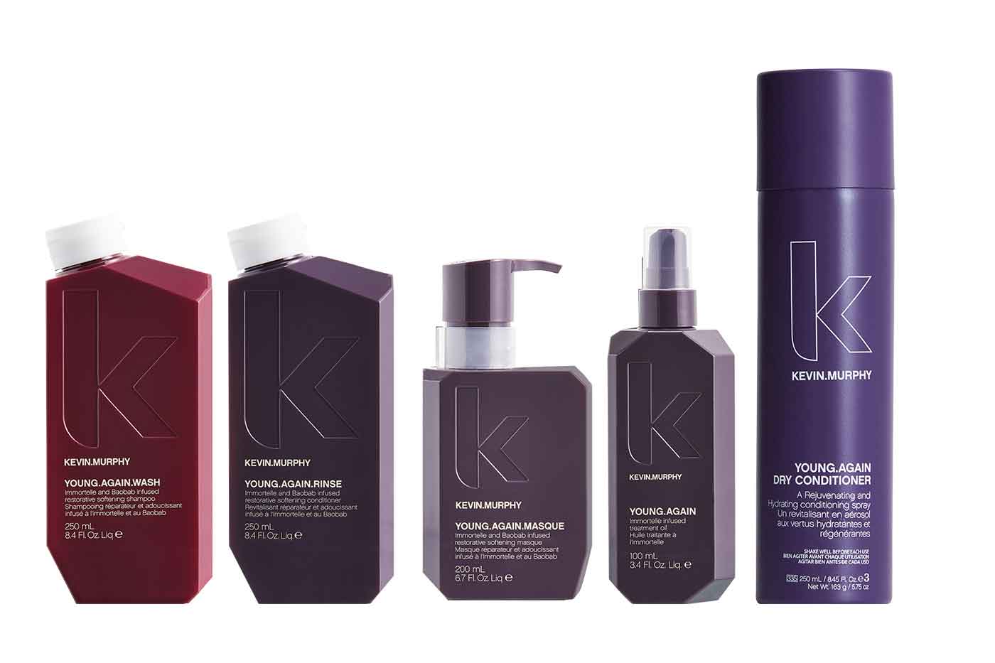  Youthful Hair with KEVIN MURPHY’s Young.Again Range