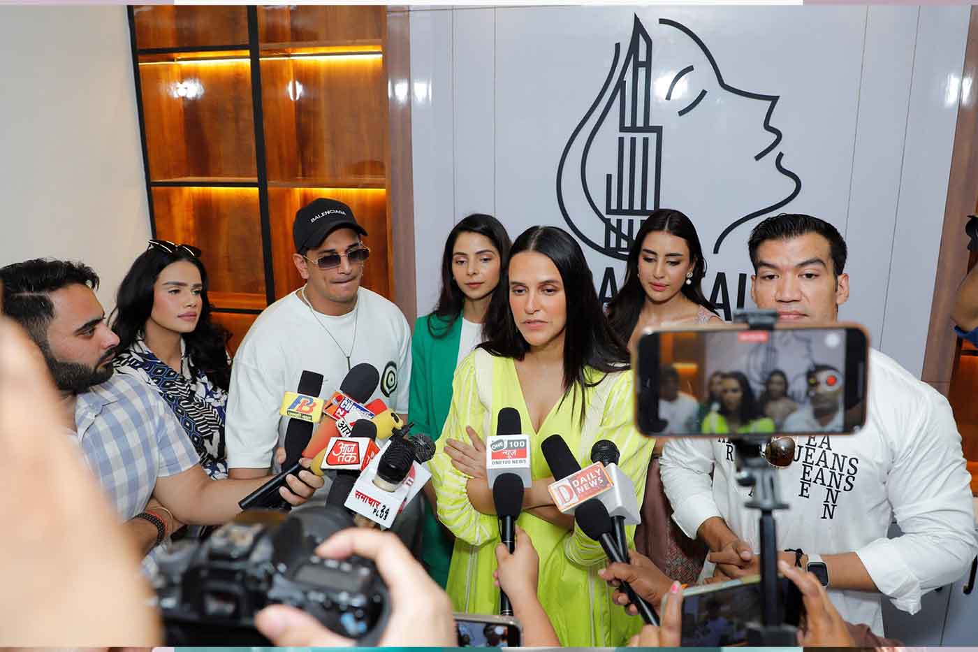 Celebrity Neha Dhupia opens Dubai Beauty School in New Delhi