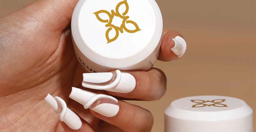 Creative nails with Bluesky’s 3 in 1 Magic Gel