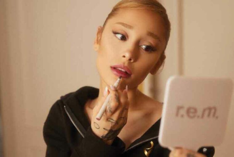 Ariana Grande Debuts REM Beauty’s New Eyeliner Duo at Paris Olympics 2024 Opening Ceremony