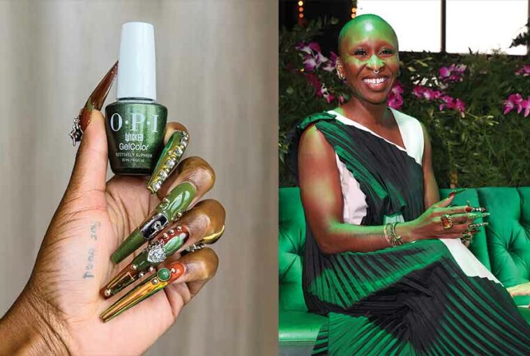 Cynthia Erivo’s Wicked Nails: A Glimpse into the OPI x Wicked Collection