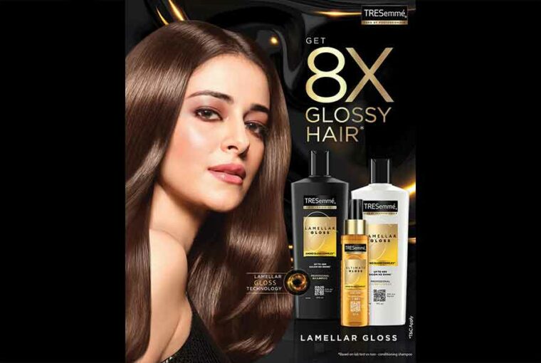 TRESemme Introduces the New Lamellar Gloss Range With Brand Ambassador Ananya Pandey