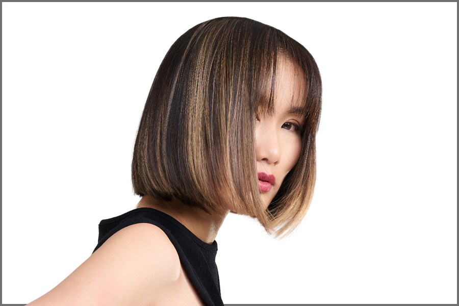 Textured Shoulder Bob