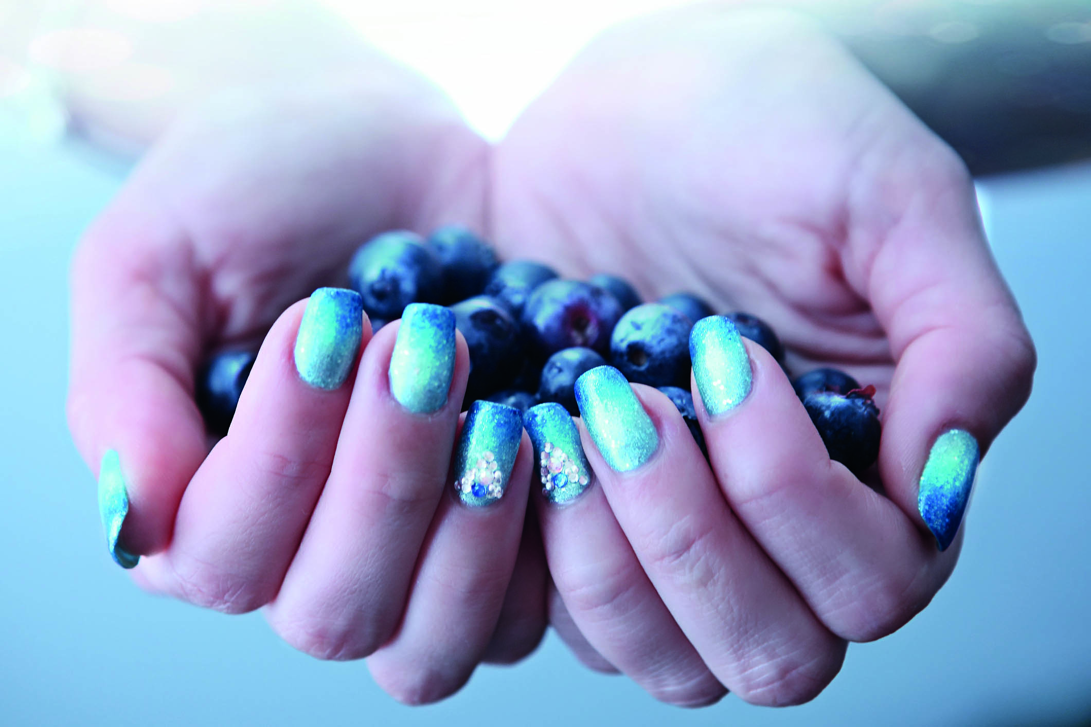 Bright Colored Nails