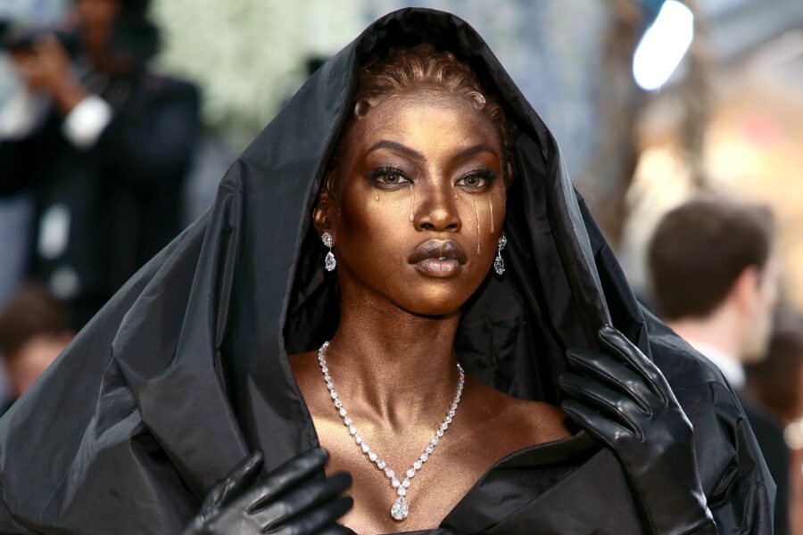 Anok Yai's makeup at met gala 2026