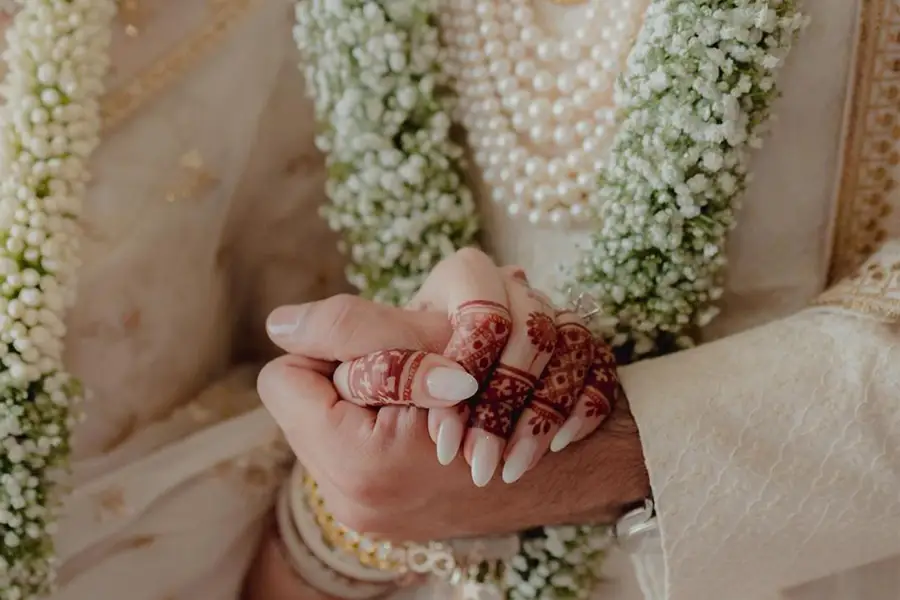 Beyond Red & Nude: The New Bridal Nail Palette