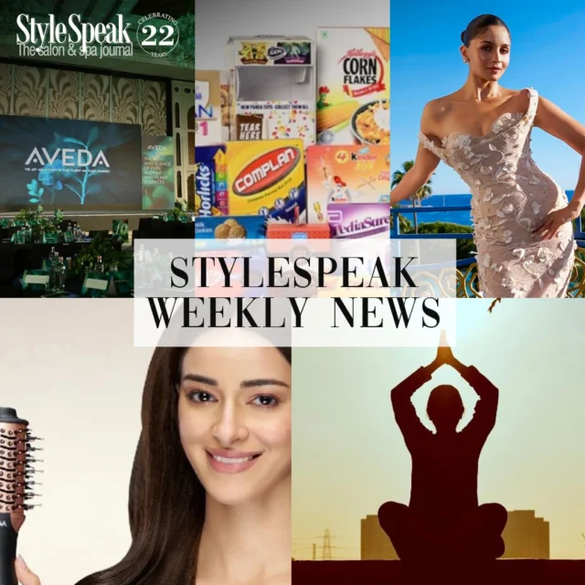 From Aveda’s global salon gathering in Jaipur 🌿 to Alia Bhatt’s dazzling Cannes debut with L’Oréal Paris ✨, and Ananya Pandey’s new Vega campaign 💁‍♀️ — the beauty and wellness world is buzzing! Plus, FMCG trends and a new yoga podcast from AYUSH Ministry 🧘‍♂️.

🔗 Visit stylespeak.com to read the full stories!

#StyleSpeak  #AvedaGlobal #Cannes2025 #AliaBhatt #LOrealParis #AnanyaPandey #VegaBeauty #WellnessTrends #FMCGNews #YogaLife #AYUSHMinistry #BeautyIndustry #HairAndBeauty #SelfCareRoutine
