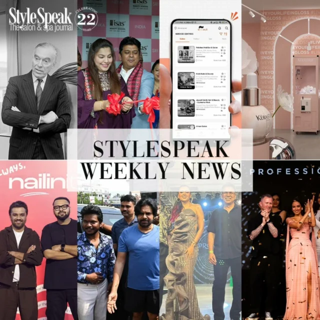 Catch up on key beauty events, expert moves, and celeb sightings in the salon world. 
🔗Explore more in StyleSpeak Weekly News at StyleSpeak.com.

#StyleSpeak #BeautyIndustryNews #SalonEvents #CelebritySightings #HairAndBeautyUpdate